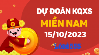  Dự Đoán XSMN 15/10/2023 - Soi Cầu Dự Đoán Miền Nam ngày 15 tháng 10