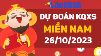  Dự Đoán XSMN 26/10/2023 - Soi Cầu Dự Đoán Miền Nam ngày 26 tháng 10